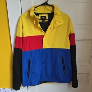 Color Block Windbreaker